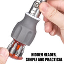 8 in 1 Multi Function Ratchet Screwdriver Durable Chrome Vanadium Steel Repair