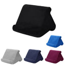 Tablet Pillow Stands For iPad Book Reader Holder Rest Laps Reading Cushion - Dark Blue