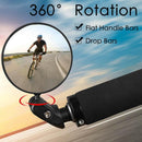 MTB Mountain Bike Rearview Mirror Bicycle Handlebar Convex View Rear Mirror