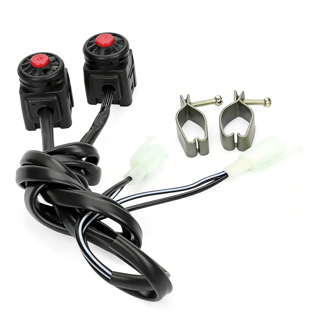 2PCS Off Road Motorcycle ATV Ignition Start Stop Kill Dot Switch Dirt Quad Bike