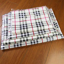 50x Reusable Plastic Tote Bag Eco Friendly Shopping Bags Durable Large Capacity - Red-Black 42*35*8cm