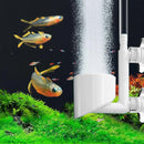Aquarium Fish Tank Nano Air Pump Quiet Durable for Tanks Oxygen Aerate Use - White