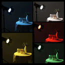 7 Inch 4-Leaf BarnDoor Kit Light Modifier for Flash Speedlight Camera Lighting