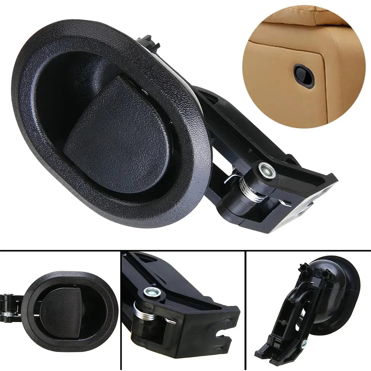 2x Sofa Handle for Suite Recliner Release Chair Settee Couch Cable Part Adjuster