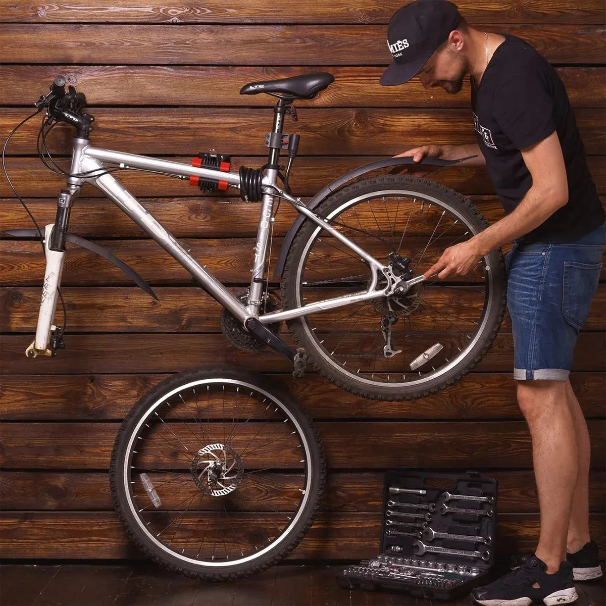 Bike Stand Indoor Bike Storage Bike Wall Mount For Bike Rack Bracket Holder