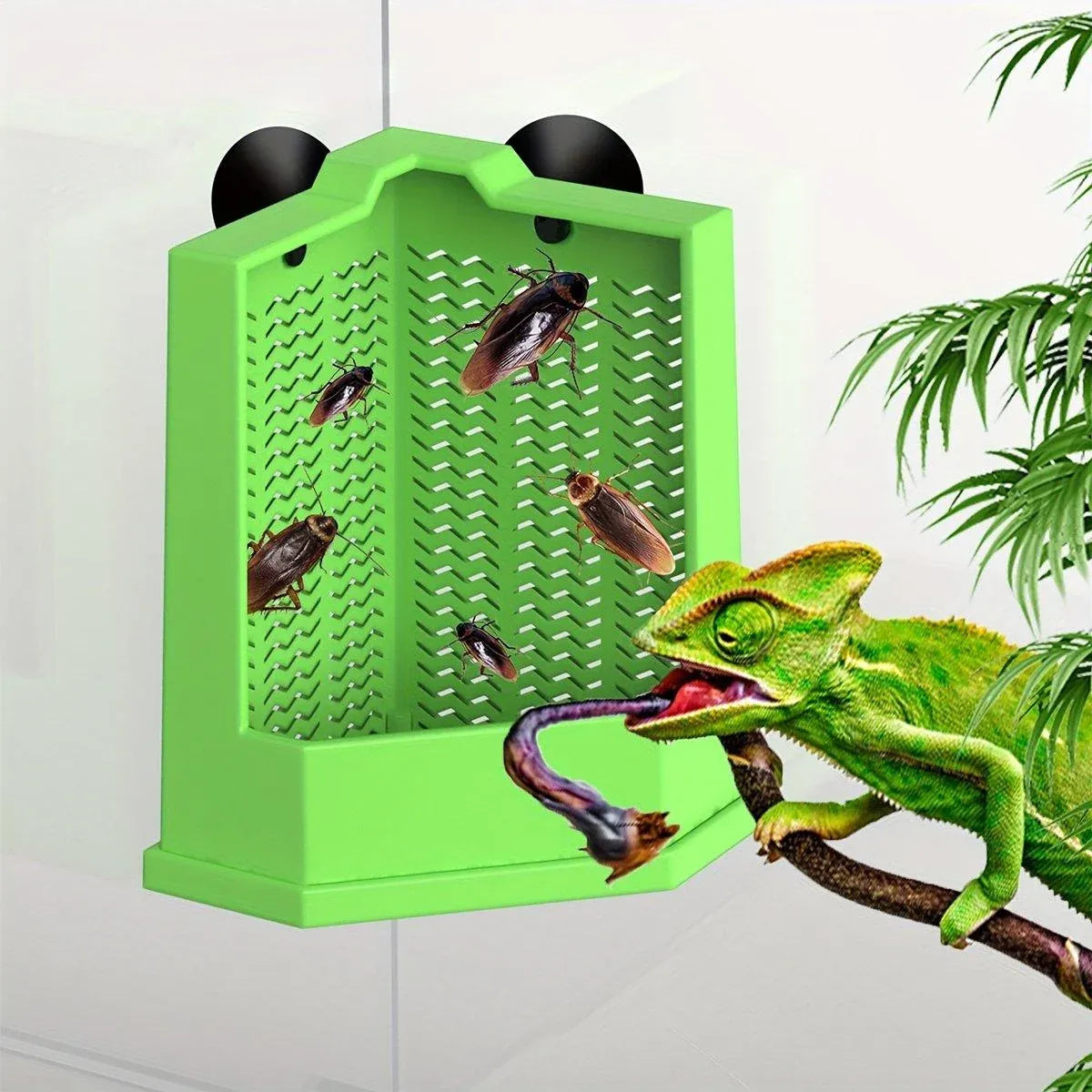 Reptile Hunting Dish Predator Trap Hanging and Placing Field Tool for Outdoors - L