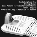 Turtle Basking Platform Fish Tank Climbing Ramp Aquascape Ladder Ramp for Pets - M
