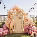 Retro Pink Balloon Arch Kit Set Garland for Birthday Wedding Party Decoration - 108PCS