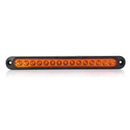 2PCS 15 LED Tail Lights Ultra Slim Trailer Truck Ute Brake Indicator Lamps