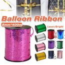 5mm Balloon Ribbon Curling Party String Gift Wrap Decoration Birthday Wedding - Laser-Silver