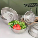 3-Piece Nested Drain Basket Set with Side Handles