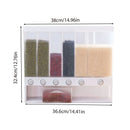 Wall-mounted Automatic Rice Dispenser Sealed Grain Plastic Storage Tank Grain