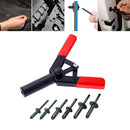 41 Piece Plastic Rivet Tool Set Quick Release Polyethylene Riveting Kit