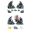 Aquarium Resin Dragon Stone Rock Decorative Ornaments Fish Tank Landscape - Dragon Valley 3
