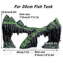 Resin Decorative Ornaments for Fish Tank Aquascape Aquarium Decoration Supplies - For 30cm Fish Tank