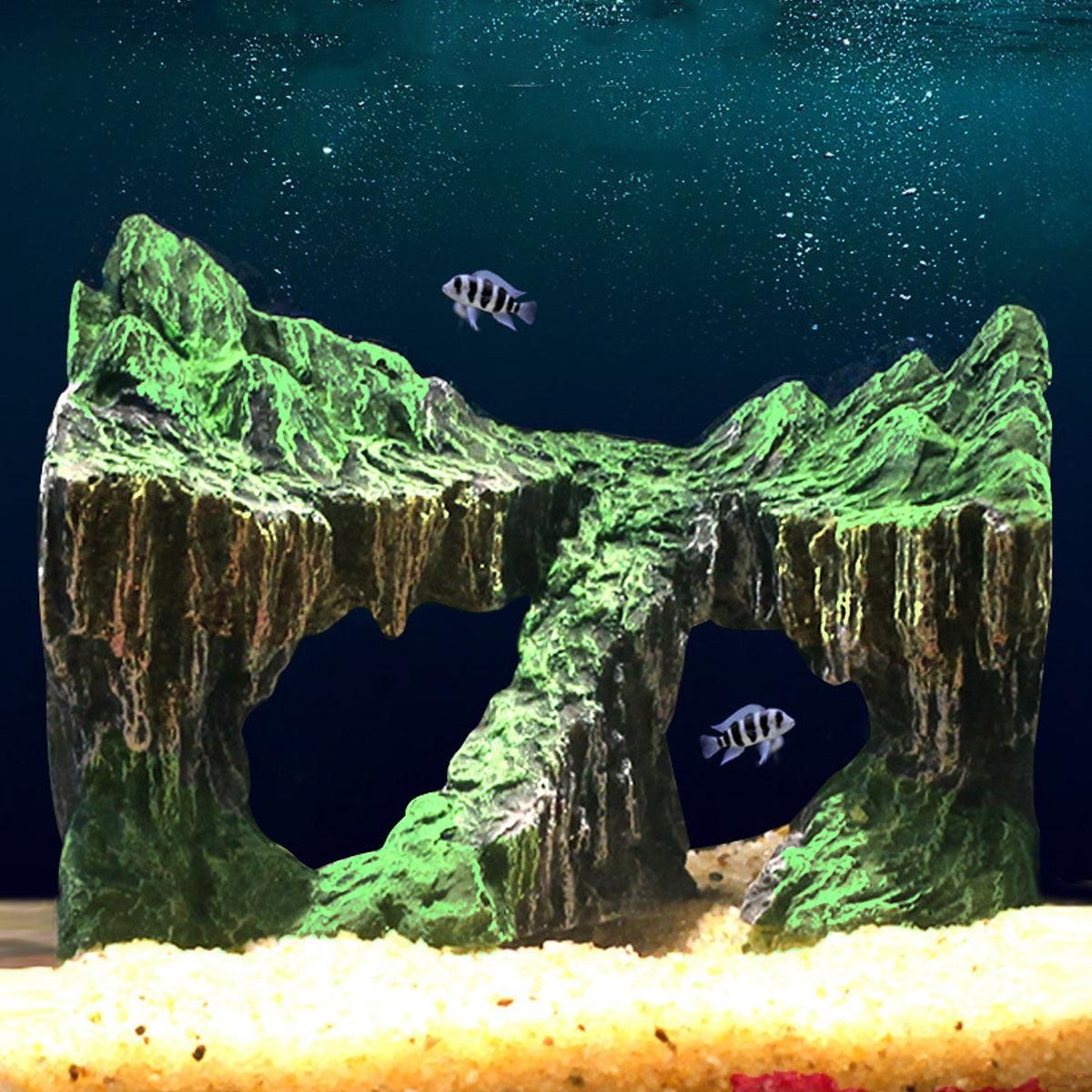 Resin Decorative Ornaments for Fish Tank Aquascape Aquarium Decoration Supplies - For 30cm Fish Tank