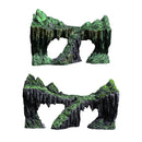 Resin Decorative Ornaments for Fish Tank Aquascape Aquarium Decoration Supplies - For 20cm Fish Tank