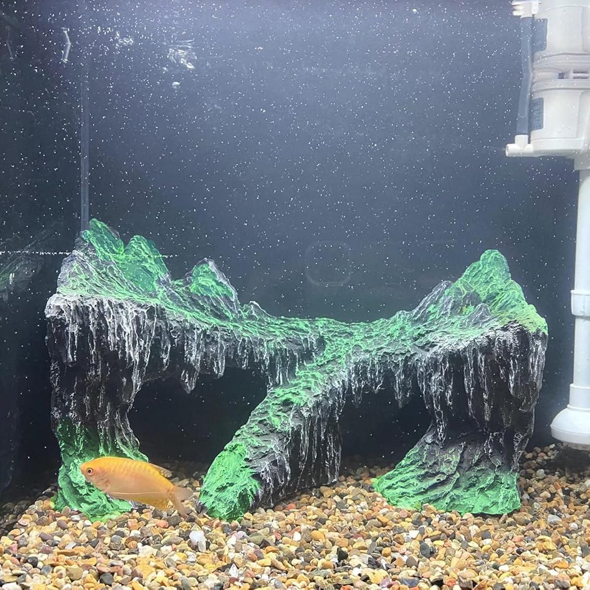 Resin Decorative Ornaments for Fish Tank Aquascape Aquarium Decoration Supplies - For 20cm Fish Tank