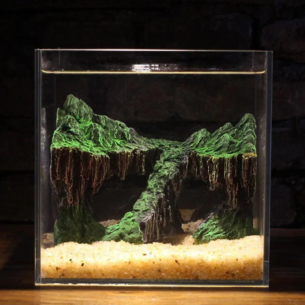 Resin Decorative Ornaments for Fish Tank Aquascape Aquarium Decoration Supplies - For 20cm Fish Tank