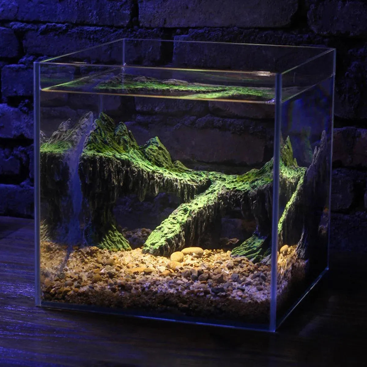 Resin Decorative Ornaments for Fish Tank Aquascape Aquarium Decoration Supplies - For 20cm Fish Tank