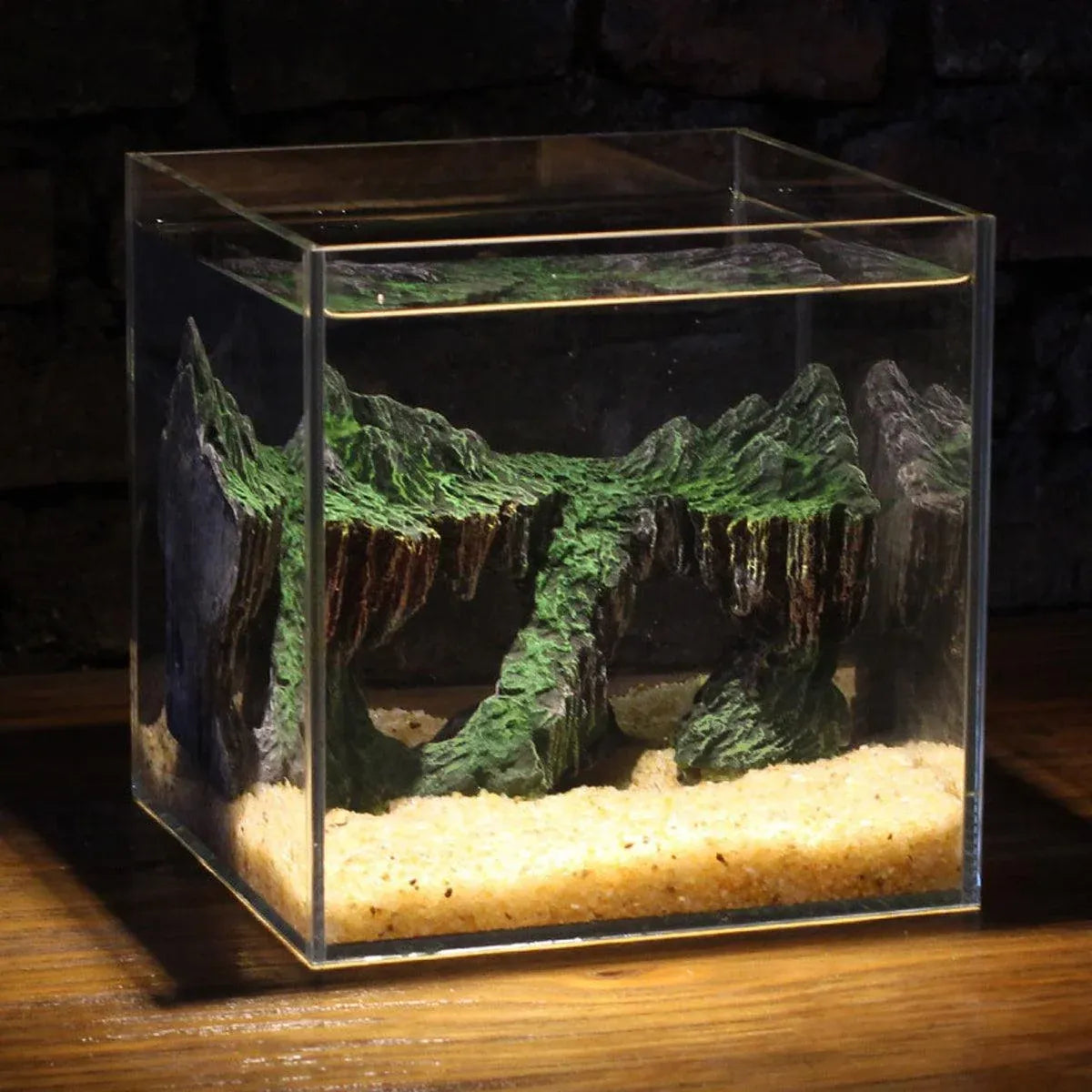 Resin Decorative Ornaments for Fish Tank Aquascape Aquarium Decoration Supplies - For 20cm Fish Tank