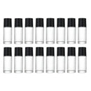 16X Clear Glass Roll On Bottle 30ml Extra Large Roller Ball Perfume Oil Underarm