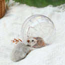 Hamster Running Ball Wheel Exercise Roller Toy Supplies Outside Cage Activity
