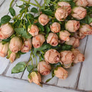3PCS 7-Head Artificial Rose Decor Realistic Flower Table Centerpiece Decoration