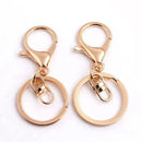 10X Rose Gold Swivel Lobster Clasp Keychains