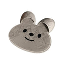Silicone Foot Scrubber Rabbit Tub Mat Suction Cup Exfoliating Brush Cleaning Mat - Khaki