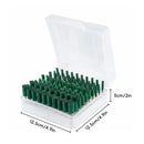 100Pcs Rubber Polishing Bits Set Rotary Tool Buffing Kit for Drill Grinding