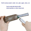 100Pcs Rubber Polishing Bits Set Rotary Tool Buffing Kit for Drill Grinding