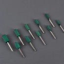 100Pcs Rubber Polishing Bits Set Rotary Tool Buffing Kit for Drill Grinding