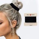 Hair Accessories High Elastic Two-Color Cross Hair Rope Rubber Band Hair Ring - Morandi