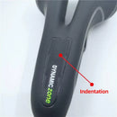 MTB Saddle Hollow Comfort Bicycle Seat Universal Cushion Soft Riding Saddle - Blue