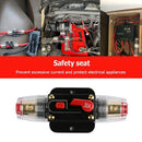 20-150Amp Circuit Breaker Dual Battery Ip67 Waterproof Fuse Manual Reset 12V 24V - 30AMP