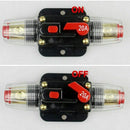 20-150Amp Circuit Breaker Dual Battery Ip67 Waterproof Fuse Manual Reset 12V 24V - 30AMP