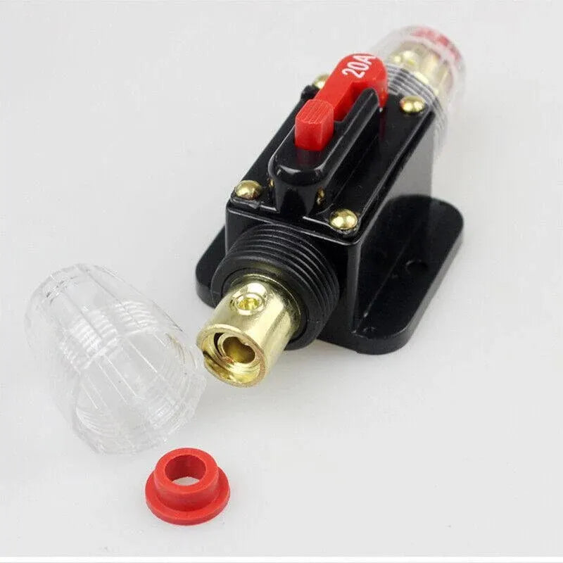 20-150Amp Circuit Breaker Dual Battery Ip67 Waterproof Fuse Manual Reset 12V 24V - 30AMP