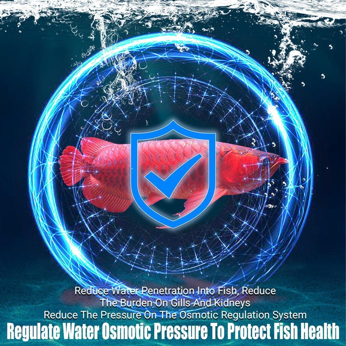 Aquarium Sea Salt Water Treatment Universal Powder For Fish Tank Purification - Red