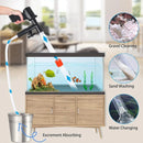 6In1 Fish Tank Cleaner Water Changer Pump Pipe Semi-automatic Cleaning Aquarium