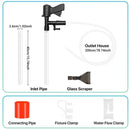 6In1 Fish Tank Cleaner Water Changer Pump Pipe Semi-automatic Cleaning Aquarium