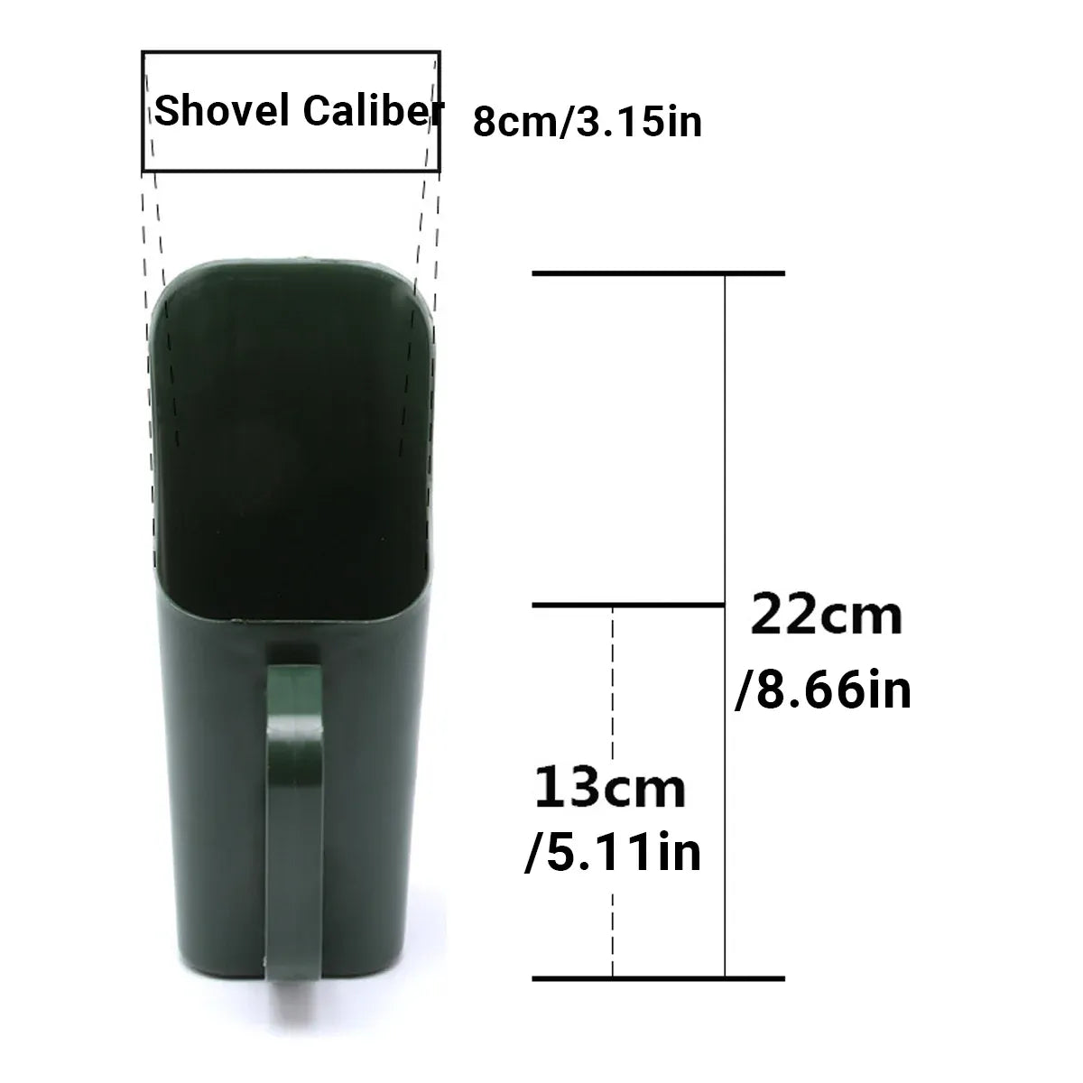 Aquarium Sand Cleaning Shovel Water Permeable for Fish Tank Gravel