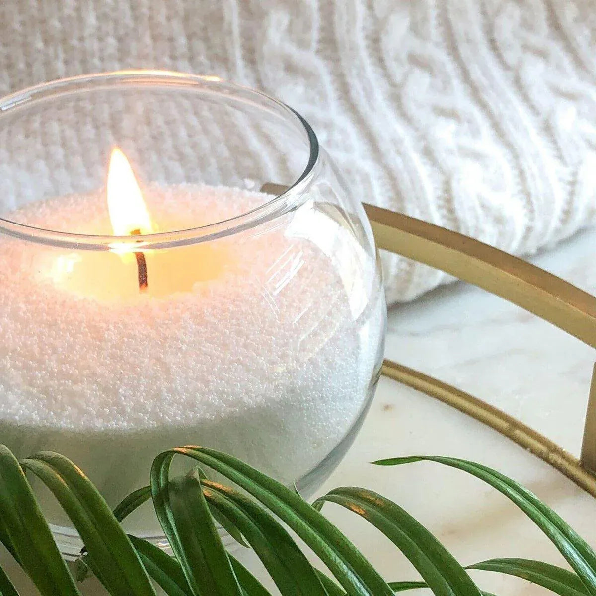 1KG Reusable Candle materials Sand Wax for DIY Pearl Candle Art Design Craft