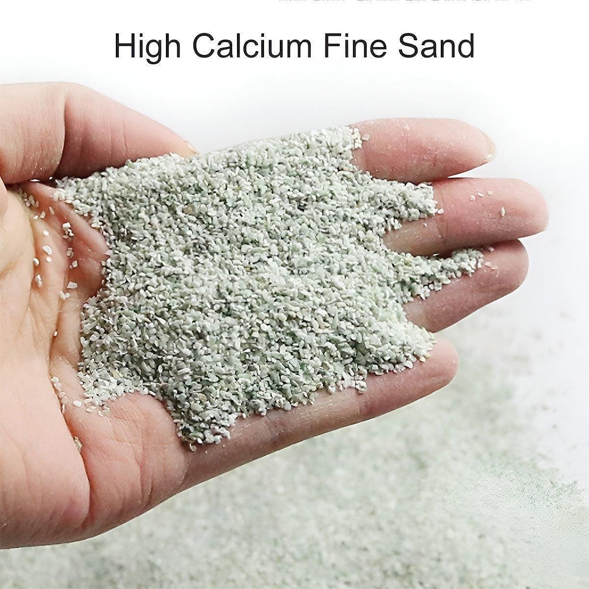 Pet Sand for Tortoises Snakes Lizards Spiders Multi-colour Reptile Habitat Decor - Yellow