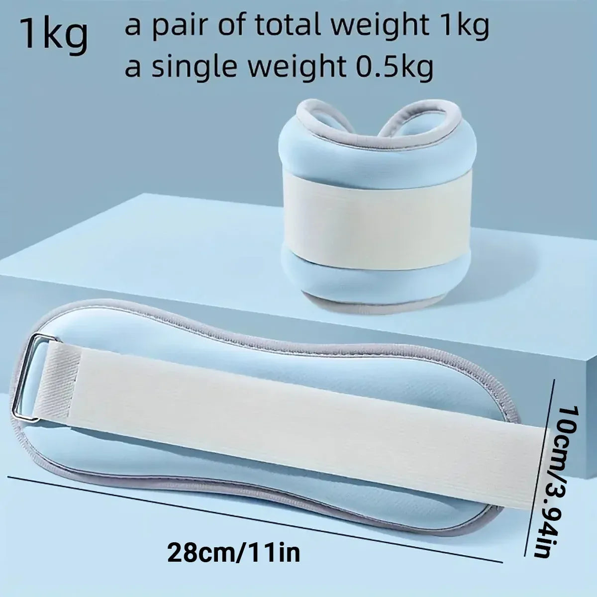 2PCS Dance Training Leg Sandbags for Fitness Running Jogging Exercise