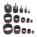 37Pcs Sanding Drum Kit Sleeve Set for Drill Rotary Tool Wood Polishing