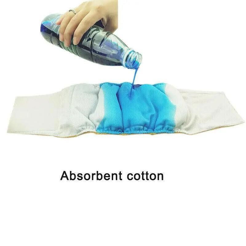 XL Male Dog Puppy Nappy Diaper Belly Wrap Band Sanitary Pants Underpants - Green