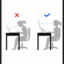 Adjustable Folding Aluminum Stand Ergonomic Design Portable Laptop Stand Holder - Dark Grey