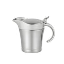 Stainless Steel Steak Sauce Pot Sauce Seasoning Pot Small for Gravy Kitchen - 450ml