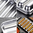 2PCS Stainless Steel Sausage Molds DIY Meat Ham Maker for Homemade Snacks